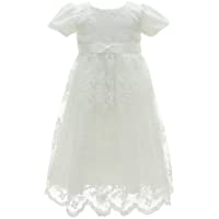Los mejores  - Bebé Niñas Vestido de Flores Vestido Bautismo de niña